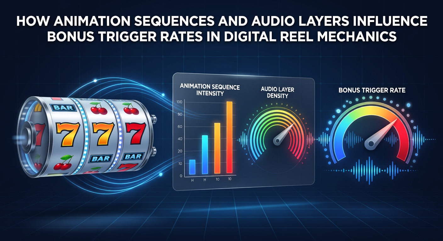 Darstellung von Animationssequenzen und Audio-Elementen in digitalen Slot-Mechaniken mit Walzen und visuellen Effekten